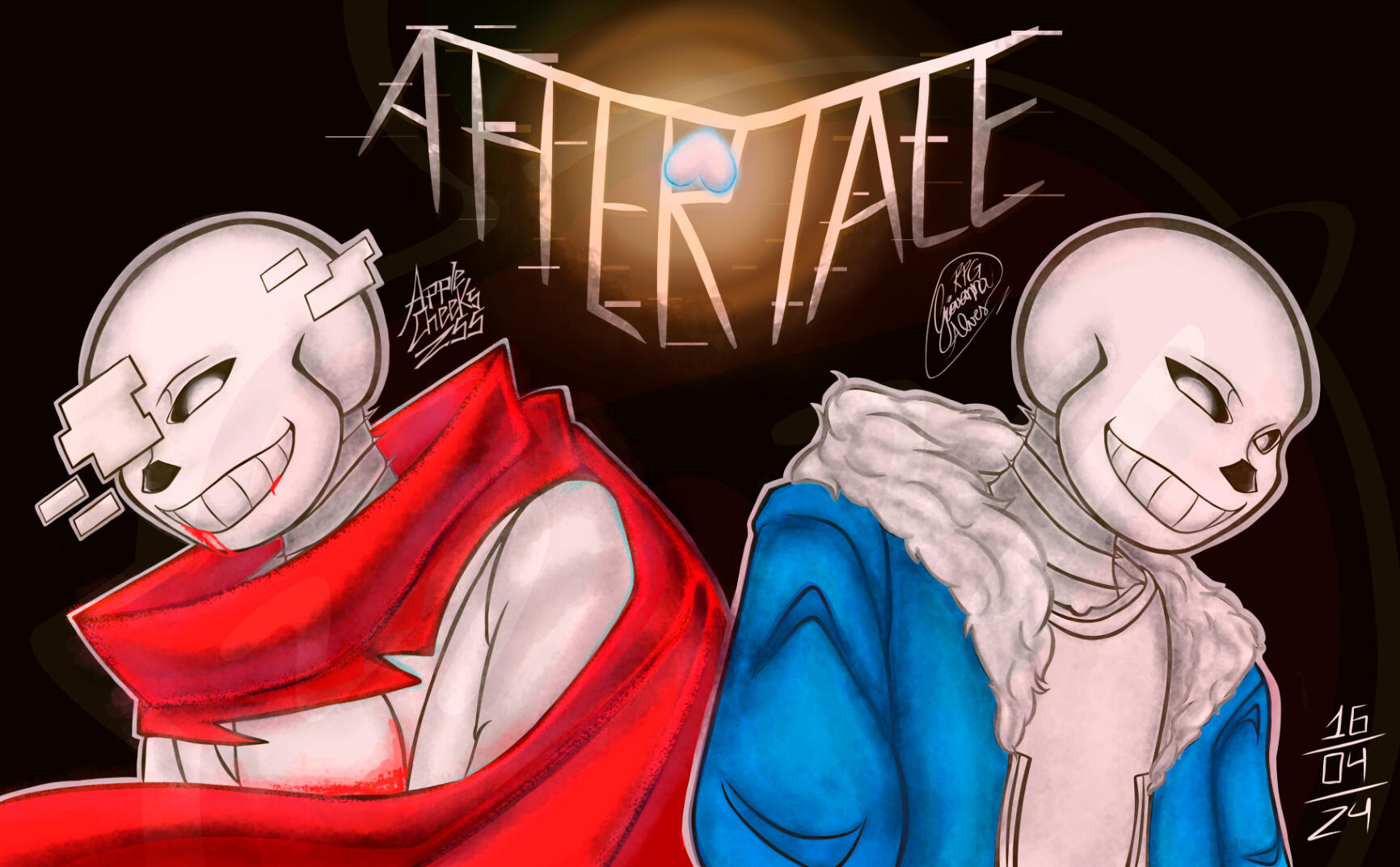 AFTERTALE Sanses - Based on @loverofpiggies Comic – applecheeks255@gmail.com